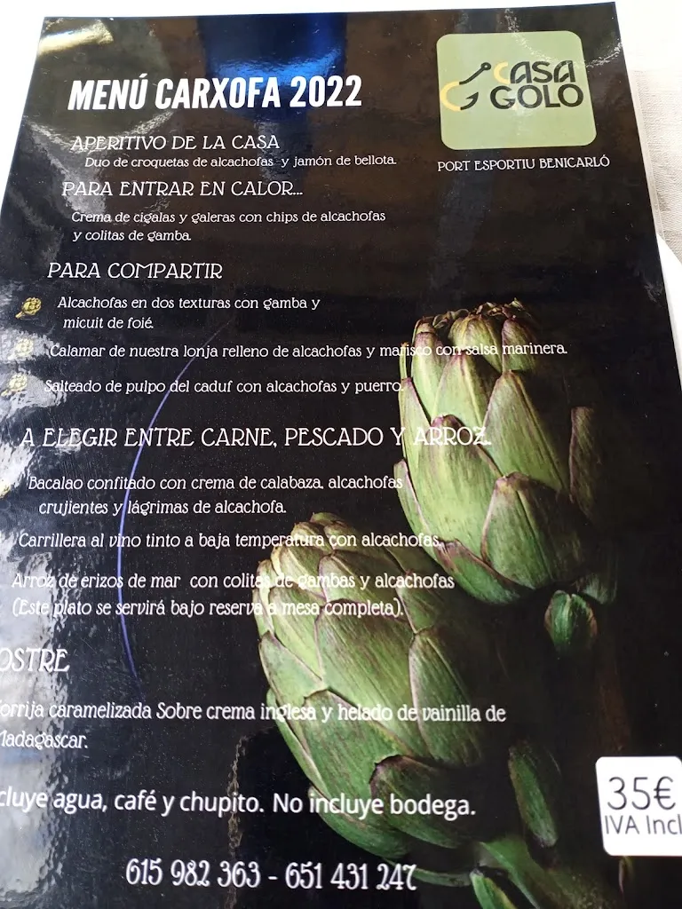 Menu_Casa Golo Restaurant & Chillout_Benicarló_image_4