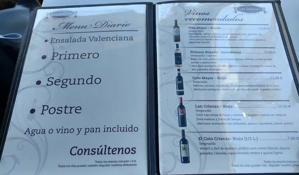 Menu_Restaurante las Delicias_Benicarló_image_2