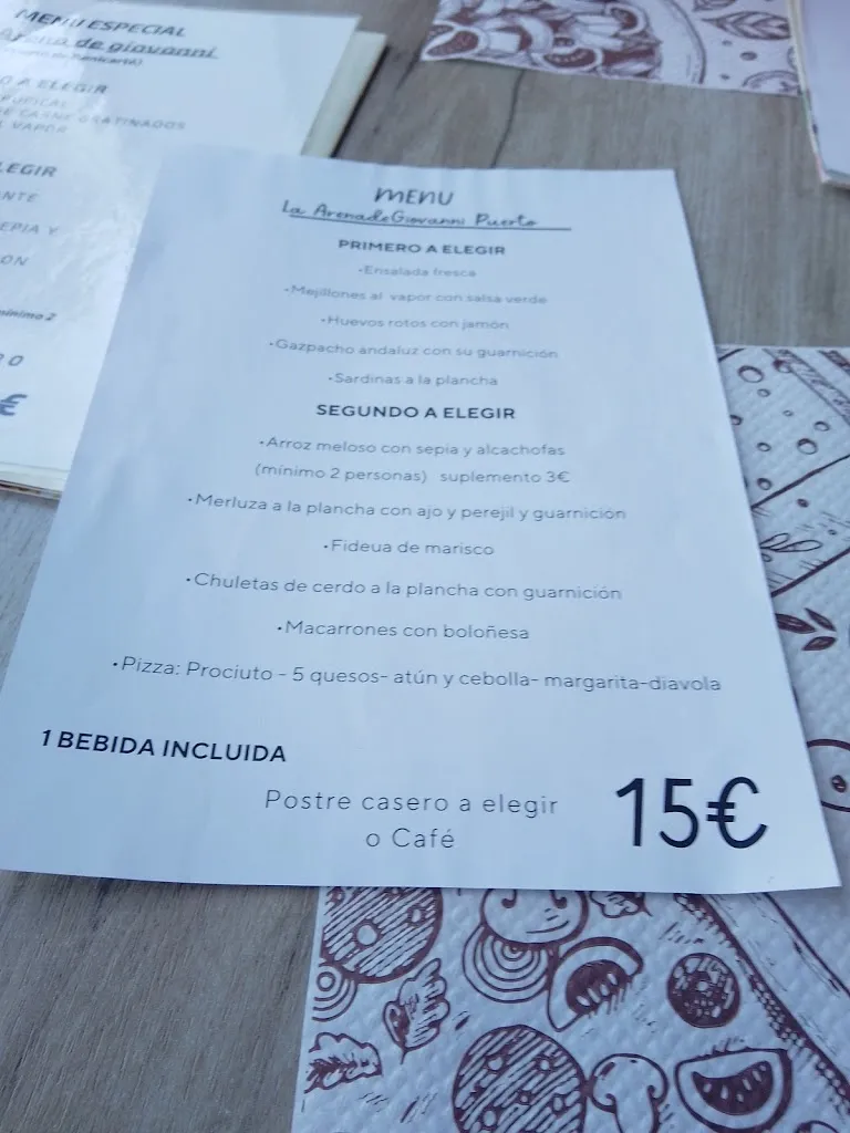 Menu_L' Arena da Giovanni_Benicarló_image_4