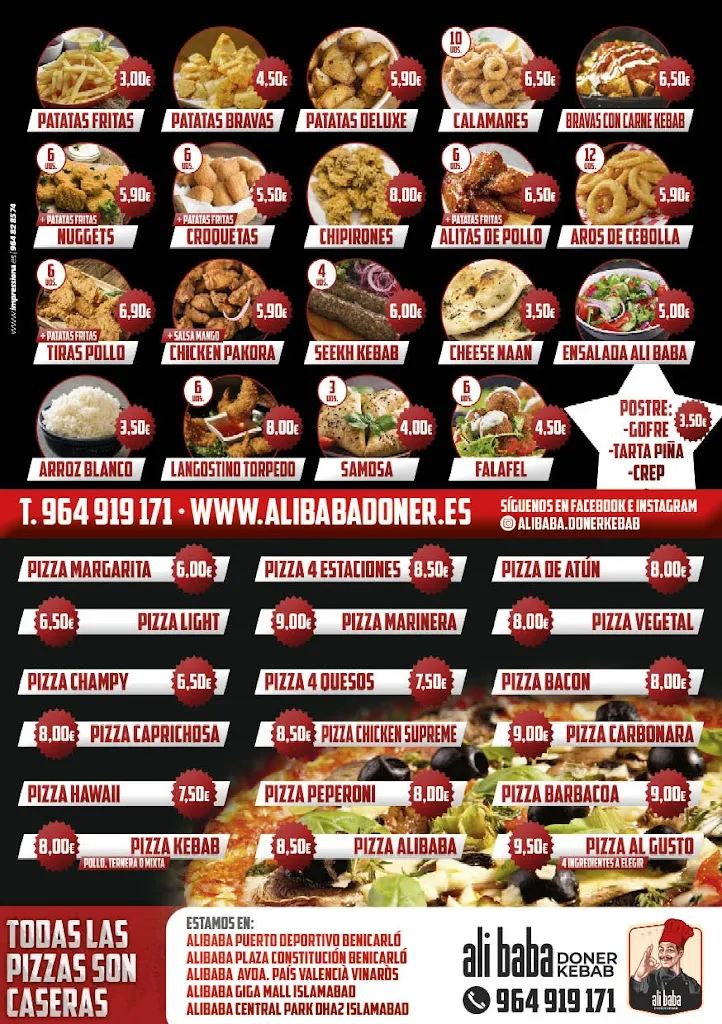 Menu_Ali Baba Kebab & Restaurant Indi Benicarló_Benicarló_image_4