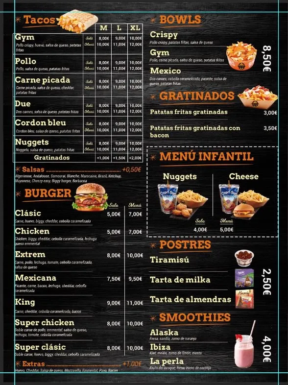Menu_LA PERLA TACOS BURGER HALAL BENICARLO_Benicarló_image_3