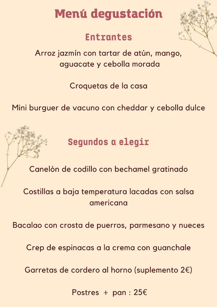 Menu_El Coralet_Castellón de la Plana/Castelló de la Plana_image_2