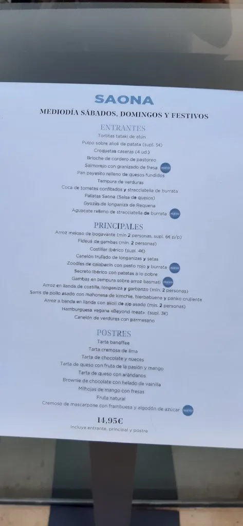 Menu_Saona Castellón_Castellón de la Plana/Castelló de la Plana_image_4