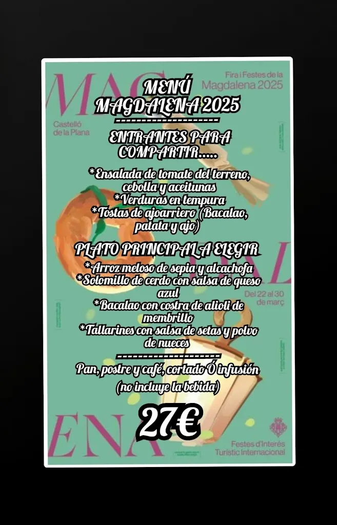 Menu_Restaurante Casa Aljaro_Castellón de la Plana/Castelló de la Plana_image_4