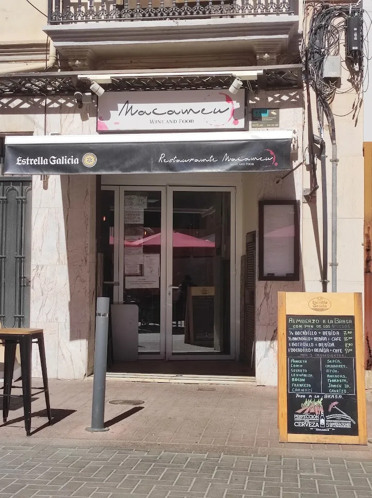 Macameu restaurant in Castellón de la Plana/Castelló de la Plana