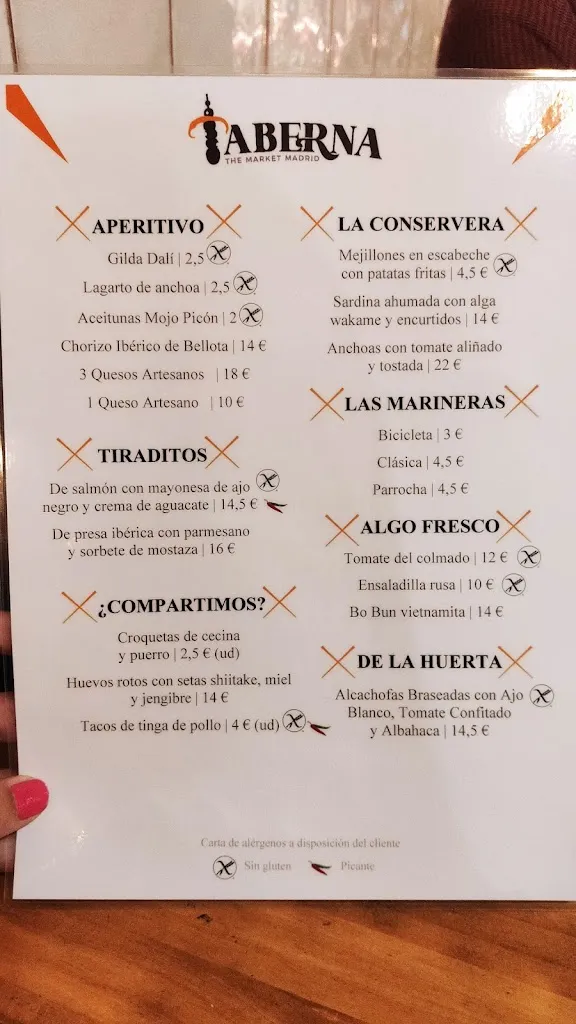Menu_The Market Madrid_Matet_image_1