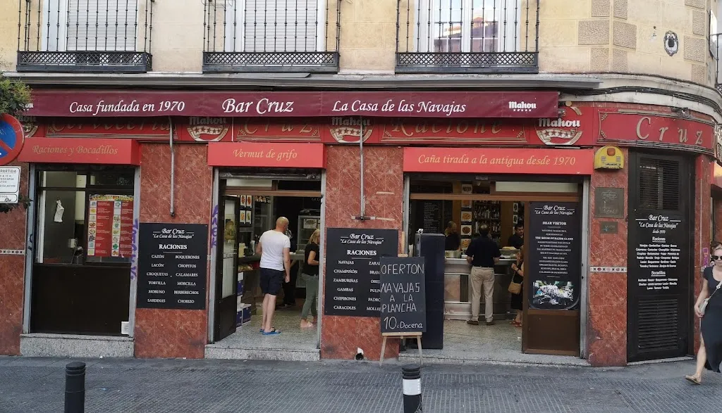 Bar Cruz - La Casa de las Navajas ristorante a Navajas