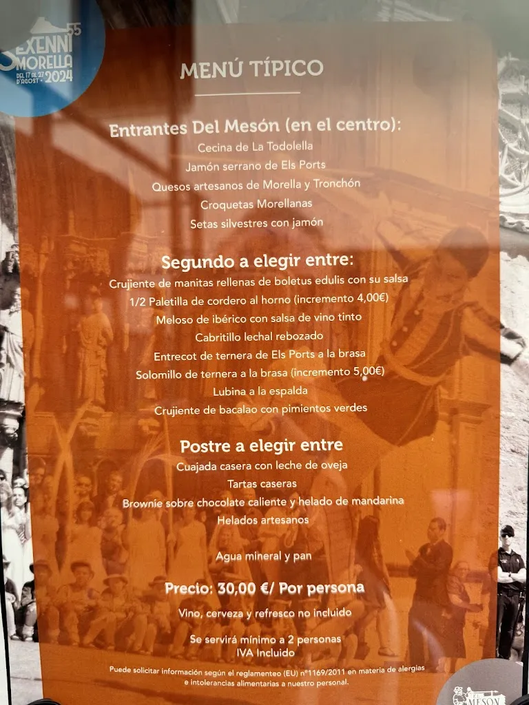 Menu_Mesón Del Pastor_Morella_image_3