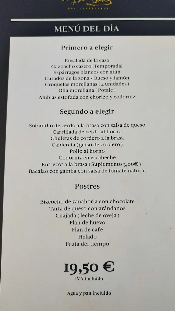 Menu_Marquès de Cruïlles_Morella_image_2