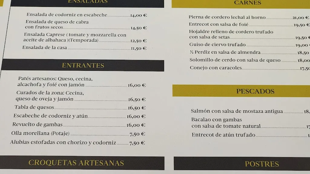 Menu_Marquès de Cruïlles_Morella_image_4