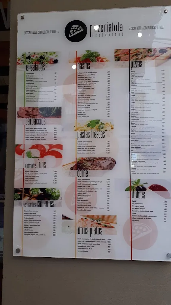 Menu_Pizzeria Lola_Morella_image_4