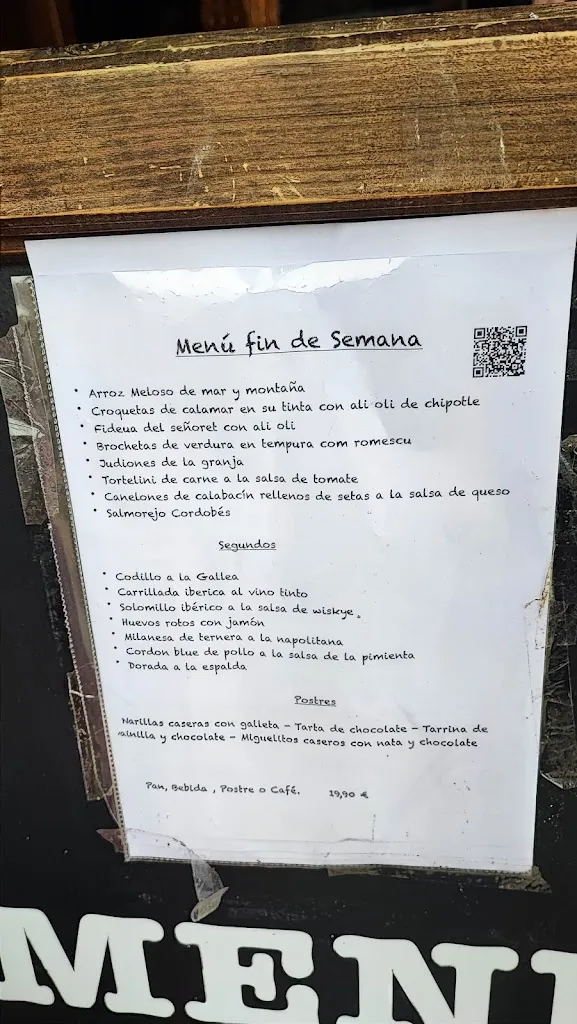 Menu_Mesón Riaño_Morella_immagine_3