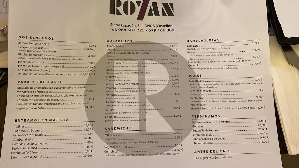 Menu_Royan Restaurante_Onda_image_1