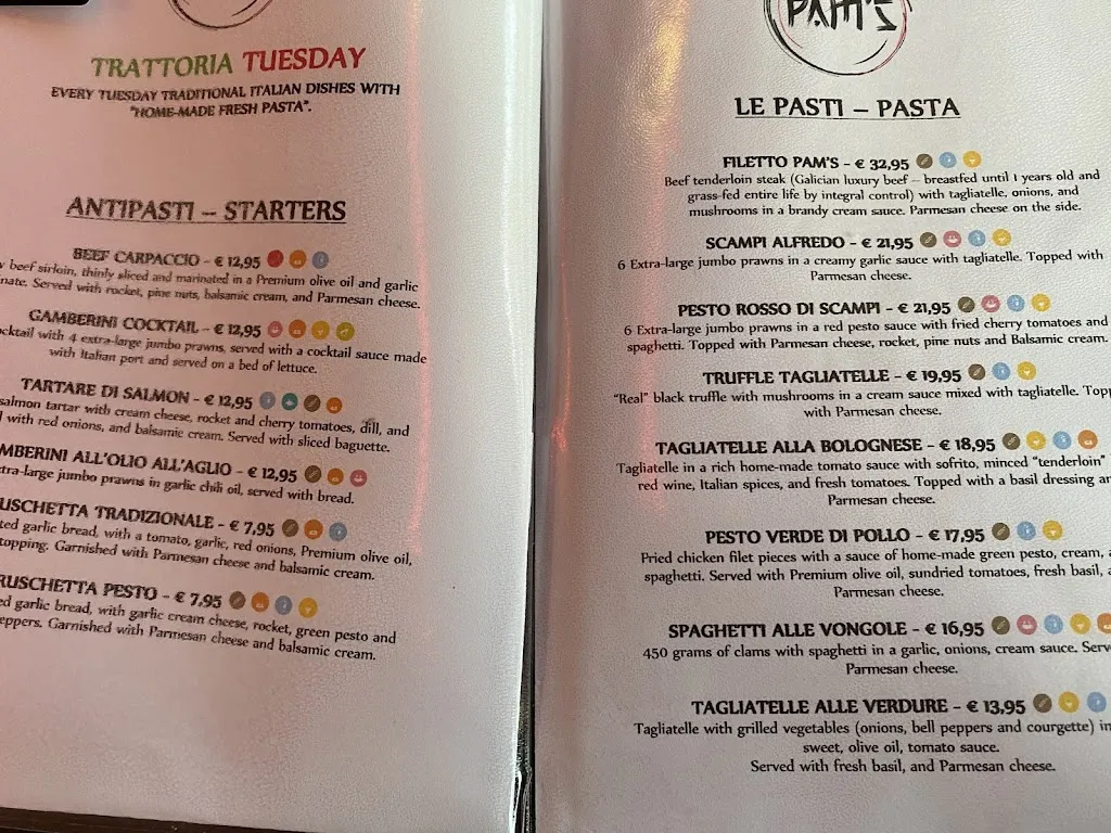 Menu_Restaurant Pam’s_Fuente-Álamo_image_3