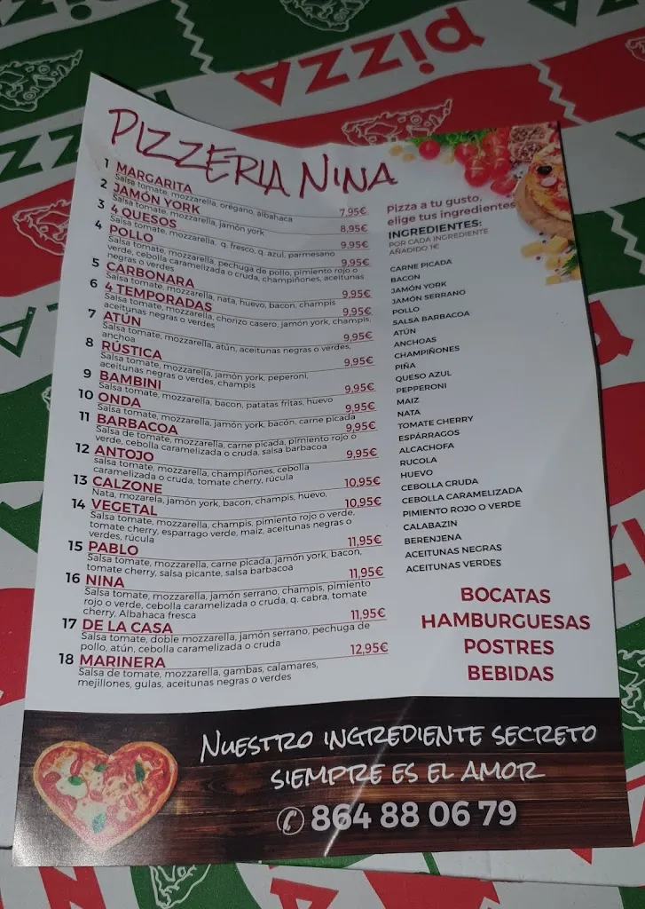 Menu_Pizzeria Nina_Onda_image_2