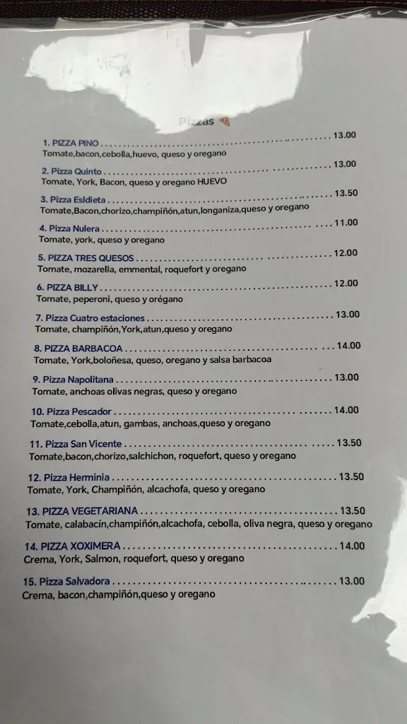 Menu_El Quinto Pino nules_Nules_image_1