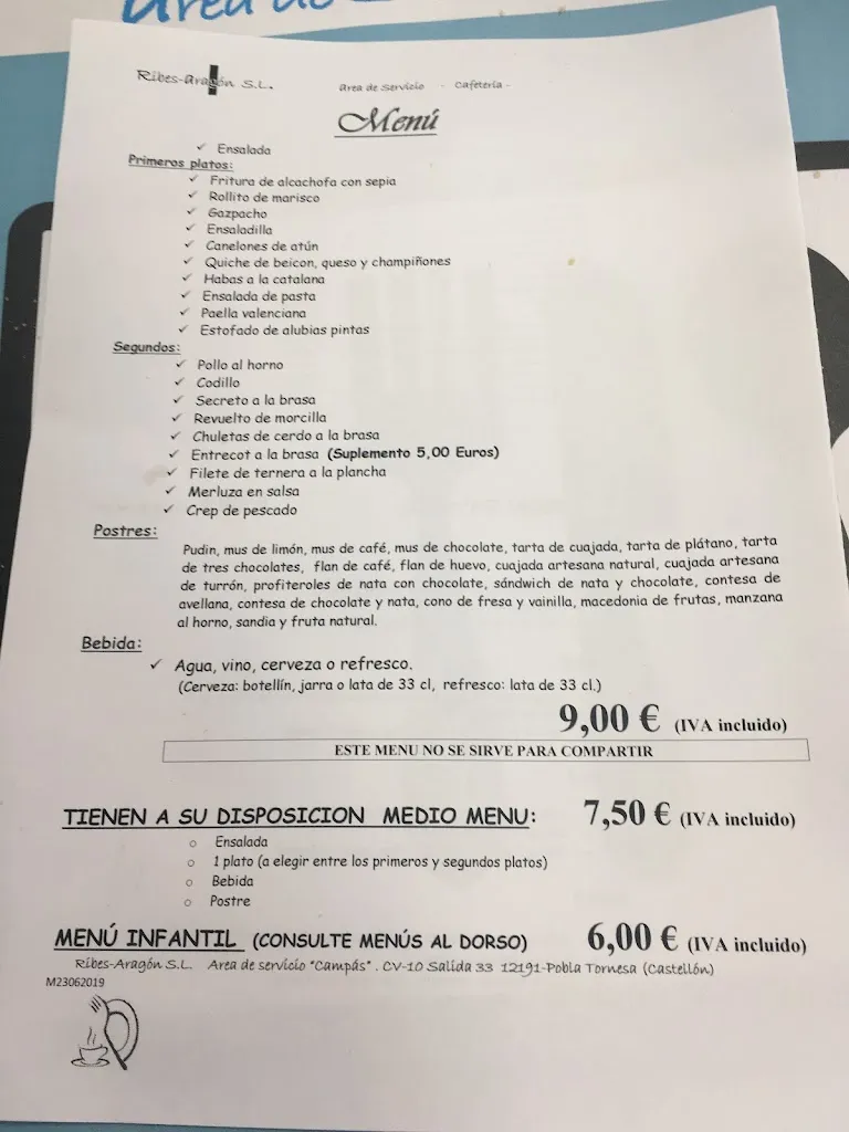 Menu_Comer....lliria_Pobla Tornesa la_image_3