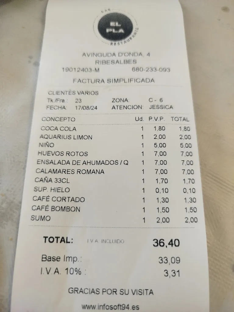 Marta Borau_Restaurant El Pla_Ribesalbes_review