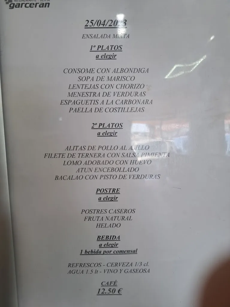 Menü_Venta Vieja de Garceran_Fuente-Álamo_Bild_2