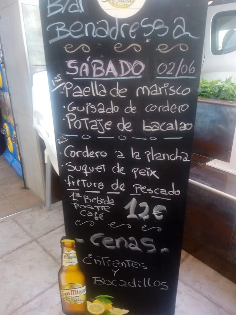 Menu_Bar Benadressa_Ribesalbes_immagine_2