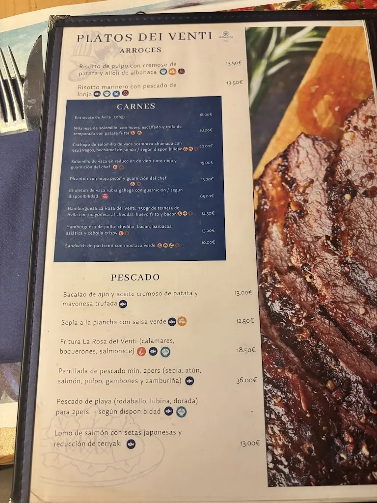 Menu_La Rosa Dei Venti_Moncofa_image_2