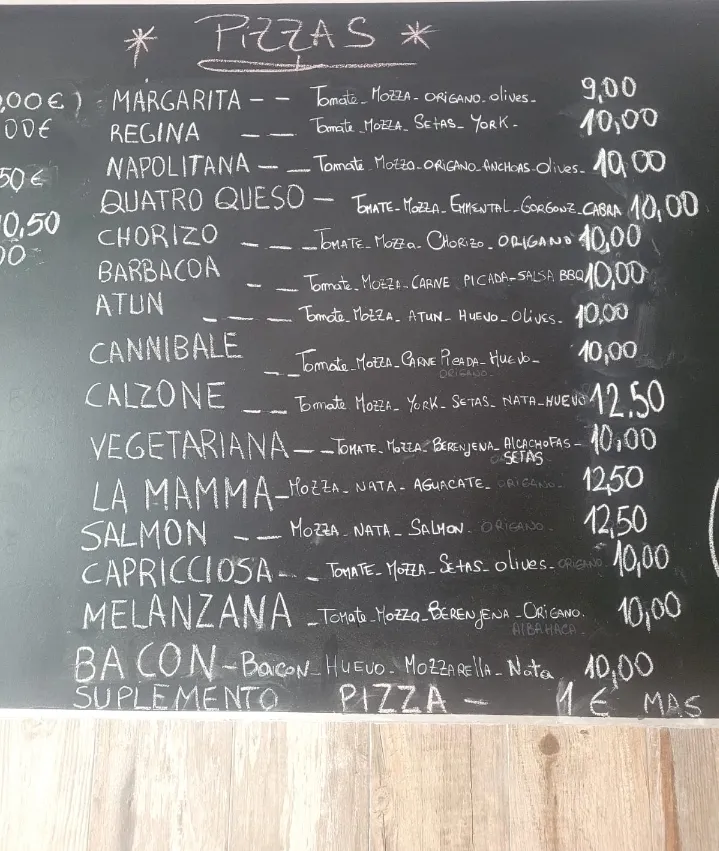 Menu_La mamma_Moncofa_image_1