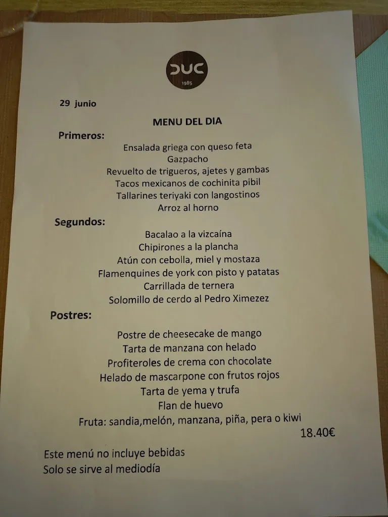 Menu_Restaurante Duc_Moncofa_immagine_2