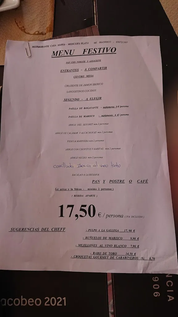 Menu_Casa María Restaurante_Moncofa_image_1