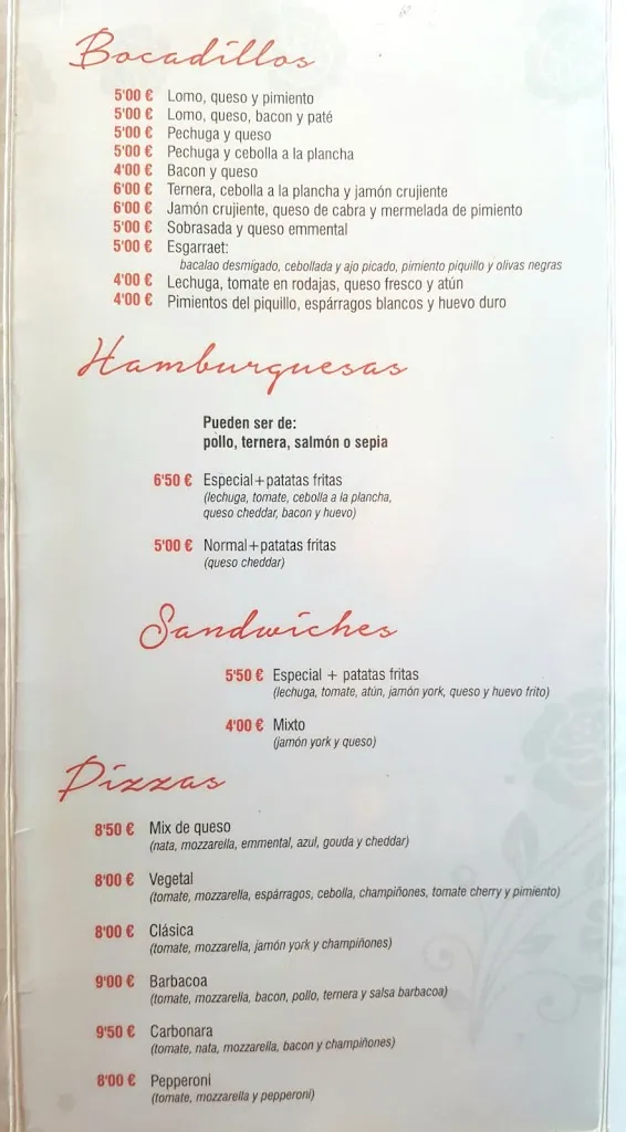 Menu_Cafetería Apartamentos Satse_Moncofa_image_1