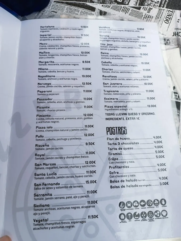 Menu_Pizzeria La promesa_Moncofa_image_3