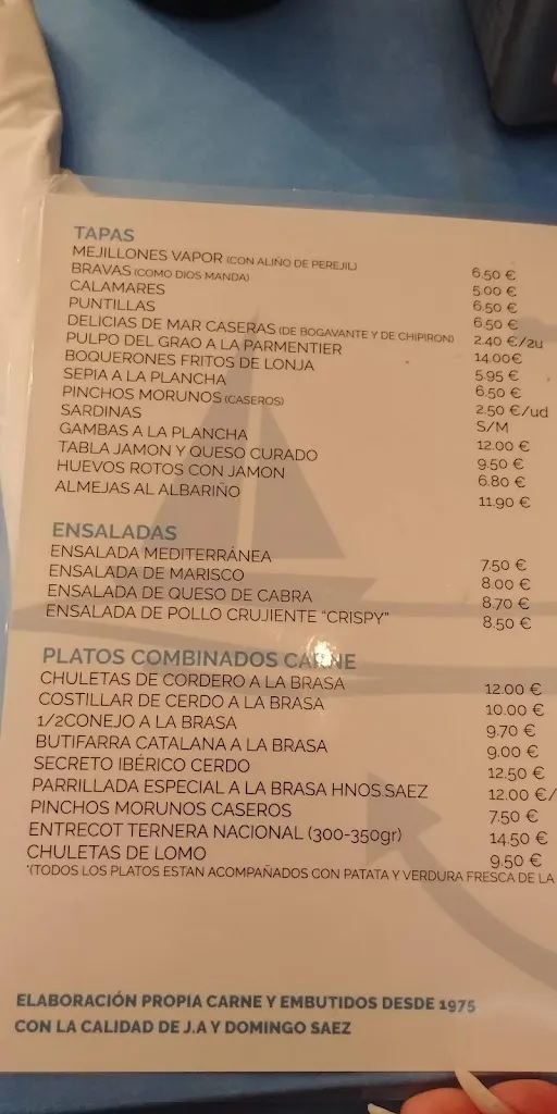 Menu_Chiringuito Hermanos Saez_Moncofa_image_2