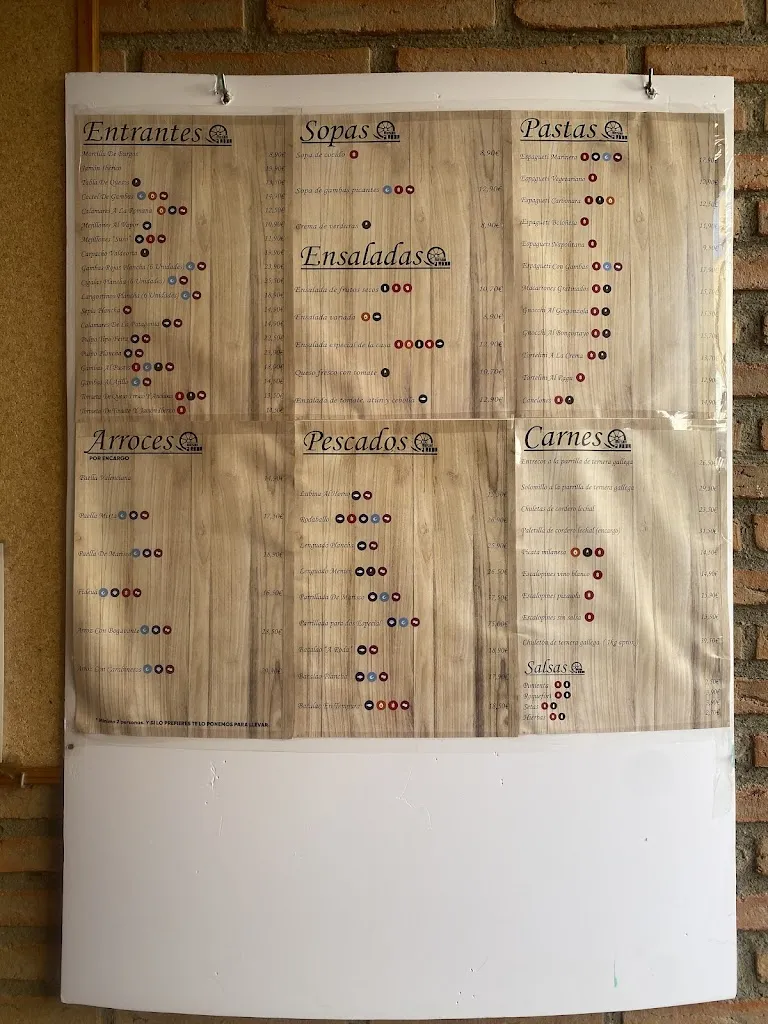 Menu_A Roda - Restuaurante gallego_Oropesa del Mar/Orpesa_image_1