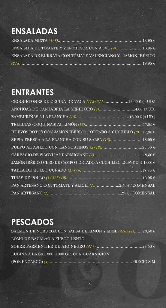 Menü_RESTAURANTE OROTAPIA_Oropesa del Mar/Orpesa_Bild_1