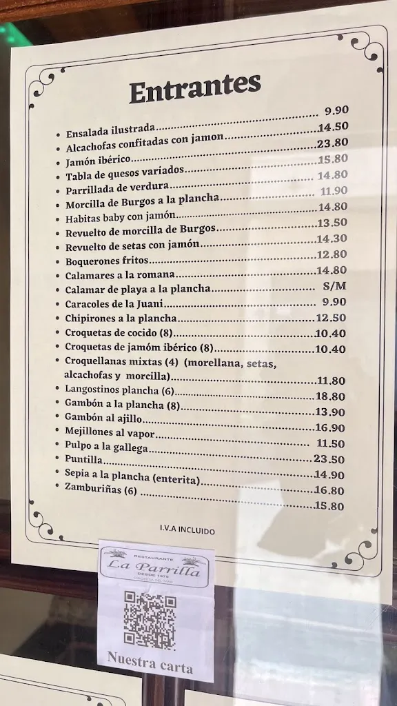 Menu_Restaurante La Parrilla_Oropesa del Mar/Orpesa_image_1