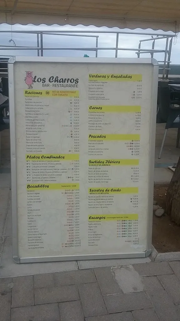 Menu_Los Charros_Oropesa del Mar/Orpesa_image_3
