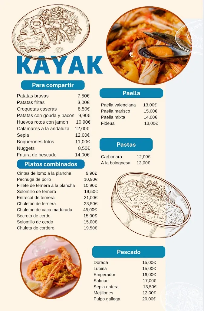 Menu_Restaurante Kayak_Oropesa del Mar/Orpesa_image_2