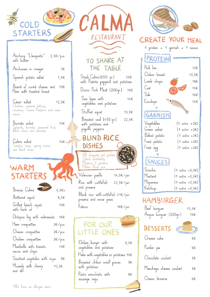 Menu_Calma Restaurante_Oropesa del Mar/Orpesa_image_2