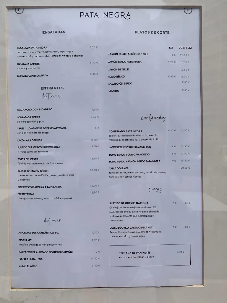 Menu_Pata Negra_Oropesa del Mar/Orpesa_image_1