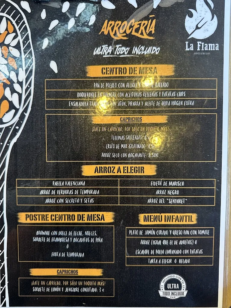 Menu_La Flama_Oropesa del Mar/Orpesa_image_1