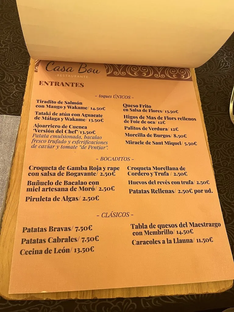 Menu_Casa Bou_Sant Joan de Moró_image_2