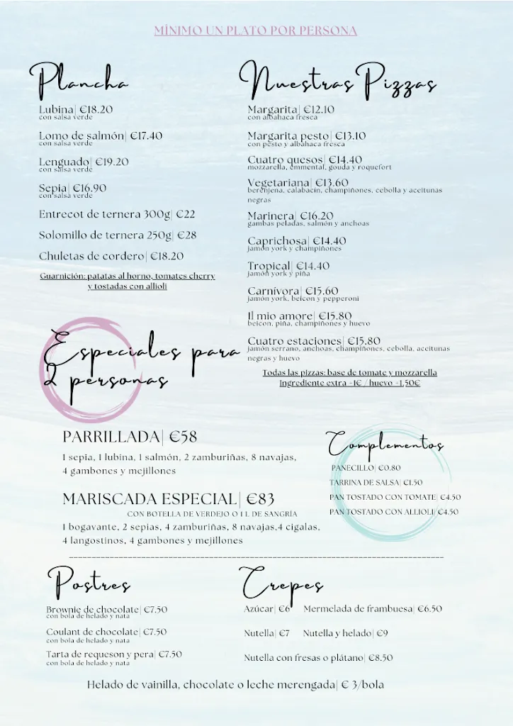 Menu_Restaurant Brizza_Peníscola/Peñíscola_image_2