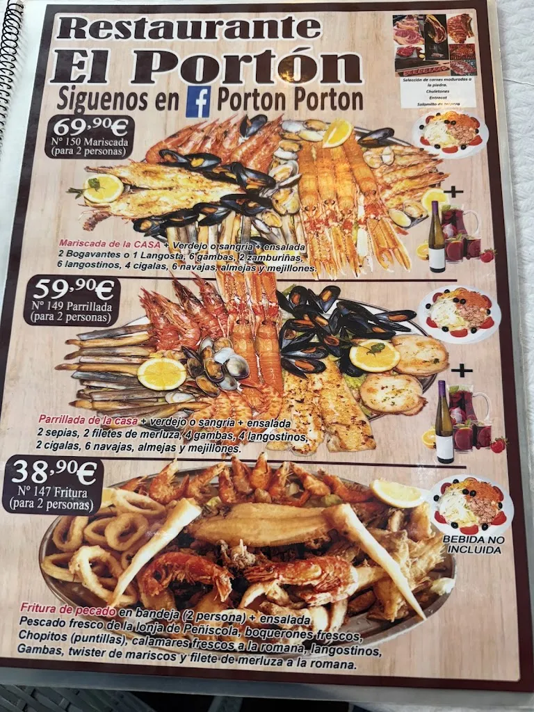 Menu_El Portón_Peníscola/Peñíscola_image_1