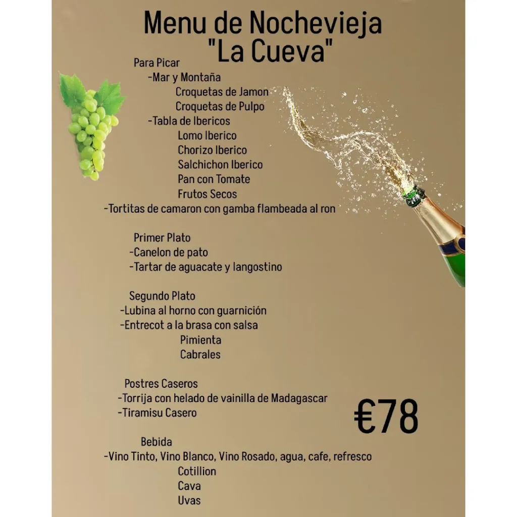 Menu_Taberna La Cueva_Peníscola/Peñíscola_image_1