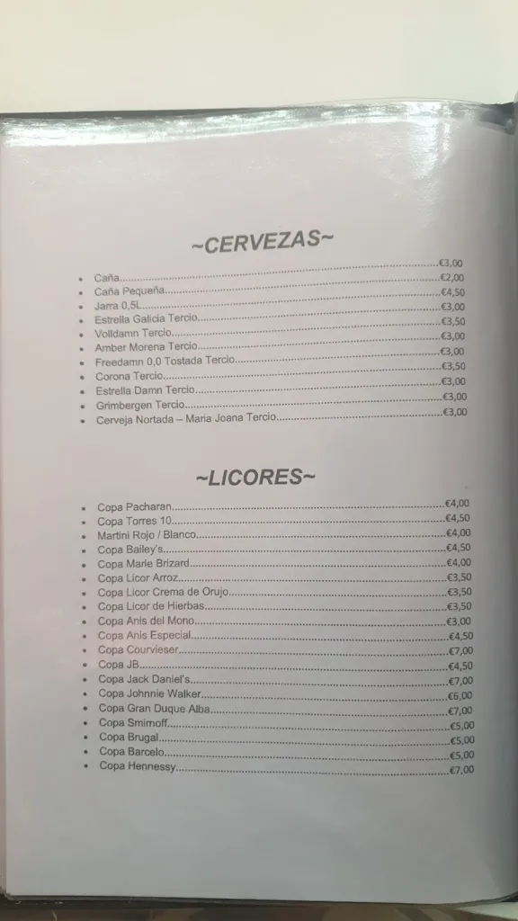 Menu_Taberna La Cueva_Peníscola/Peñíscola_image_4