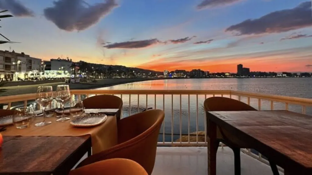 Muva beach restaurant in Peníscola/Peñíscola