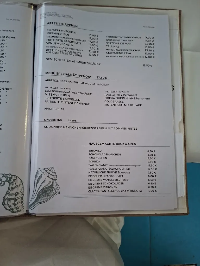 Menu_El Peñón_Peníscola/Peñíscola_image_2