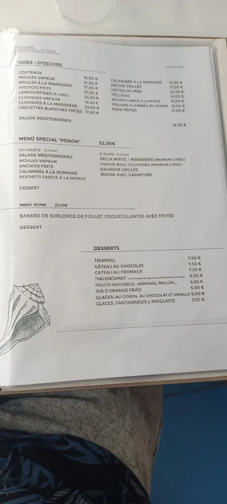 Menu_El Peñón_Peníscola/Peñíscola_image_4