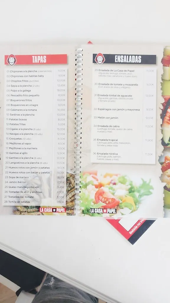 Menu_La Casa de Papel_Peníscola/Peñíscola_image_3