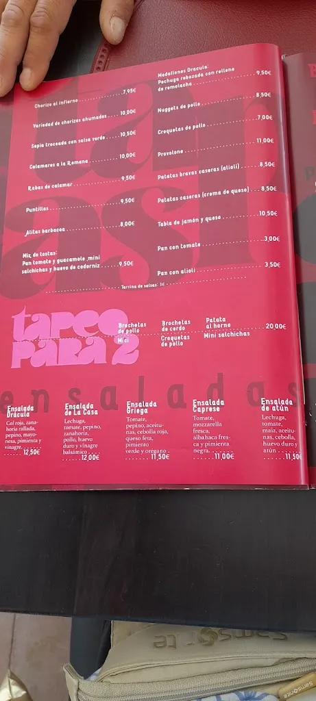 Menu_Restaurante La Taberna Drácula_Peníscola/Peñíscola_image_1