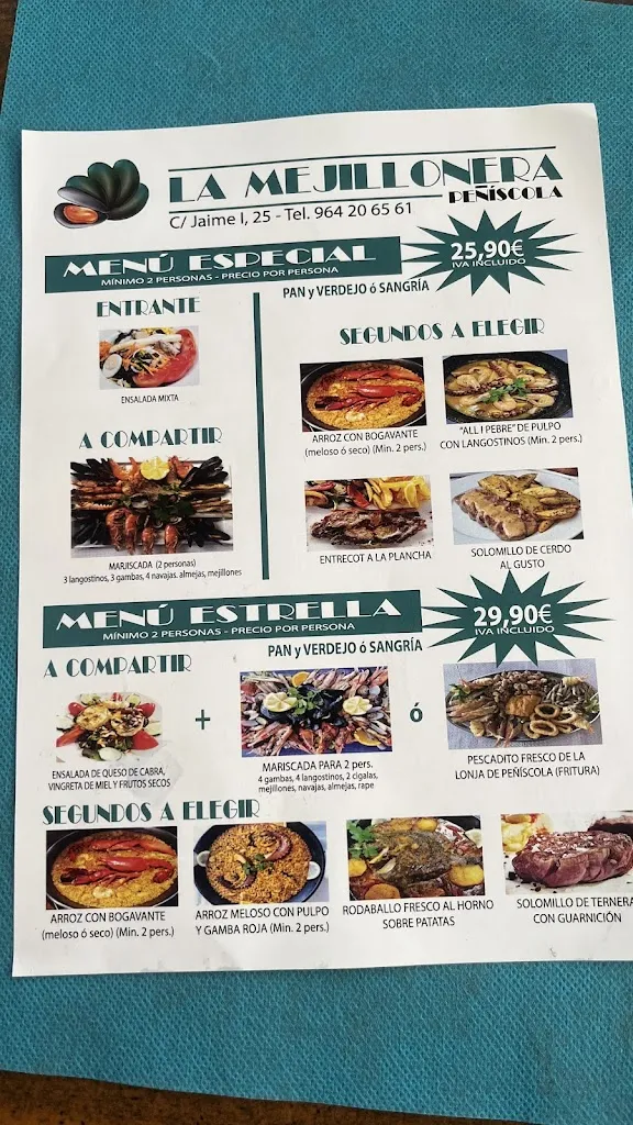 Menu_La Mejillonera Peñíscola_Peníscola/Peñíscola_image_3